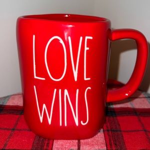 Rae Dunn LOVE WINS Mug